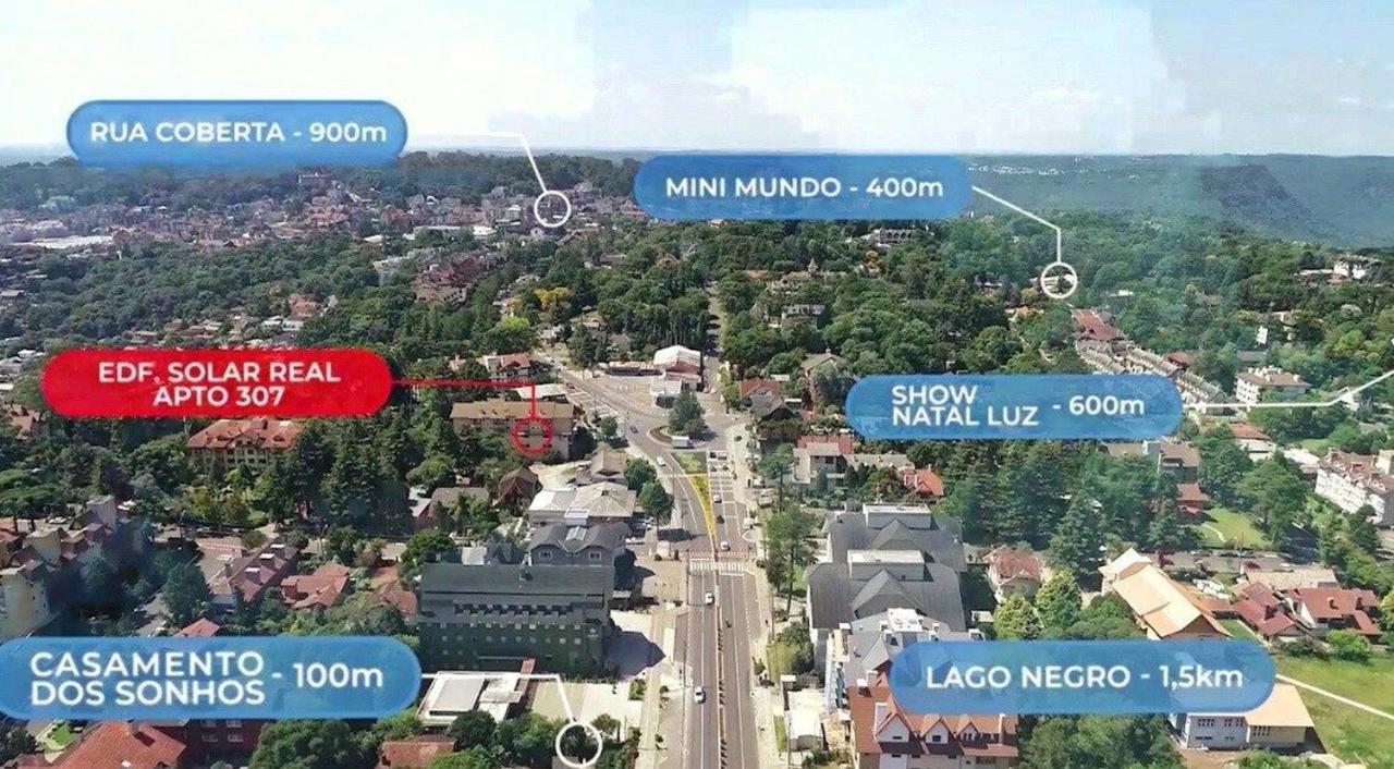 Gramado Solar Real - 2 Apts De 2 Quartos No Mesmo Predio, Cada Um Comporta Ate 7 Pessoas - Ideal Para Grupos - Central - Ideal Para Andar A Pe, Nesta Plataforma Desde Janeiro De 2016, Oferecemos Credibilidade - Seu Pet E Bem-Vindo - Garagem Coberta Exteriör bild